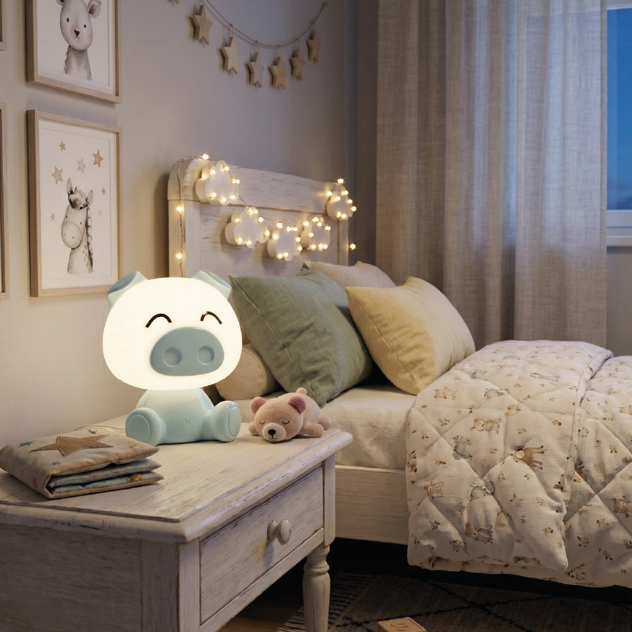 Nachtlamp Kinderkamer Piggy