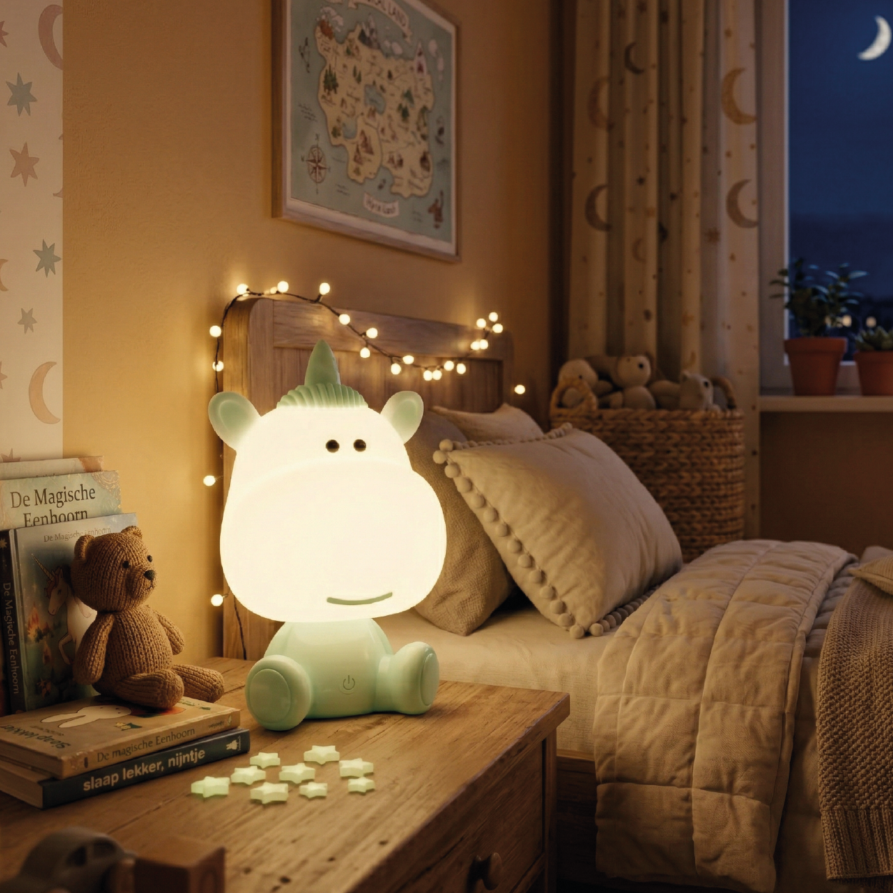 Nachtlamp Kinderkamer Unicorny