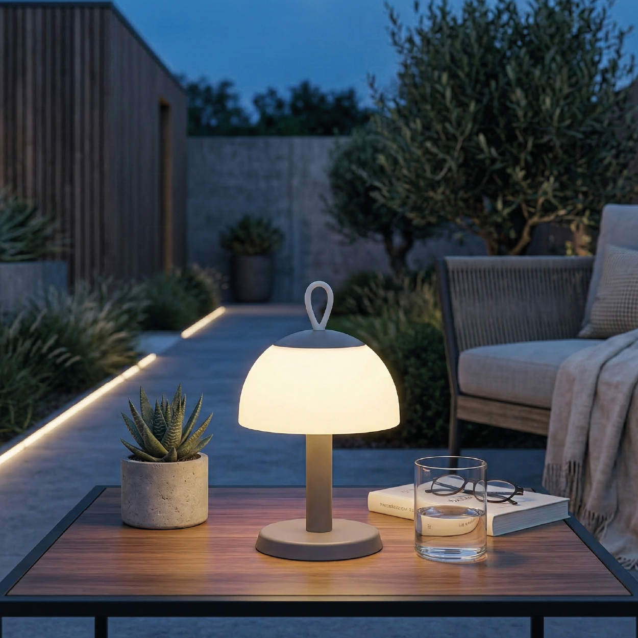 Tischlampe Lesbos 3-in-1
