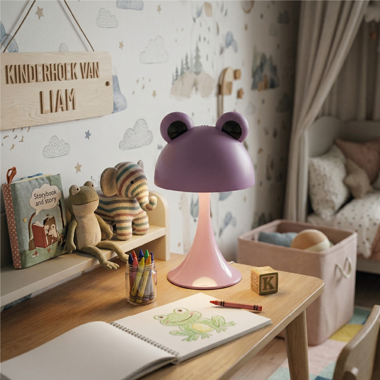 Nachtlamp Kinderkamer Froggy