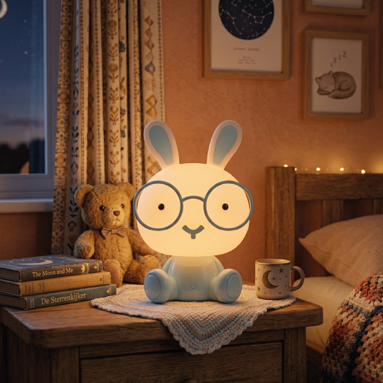 Nachtlamp Kinderkamer Bunny