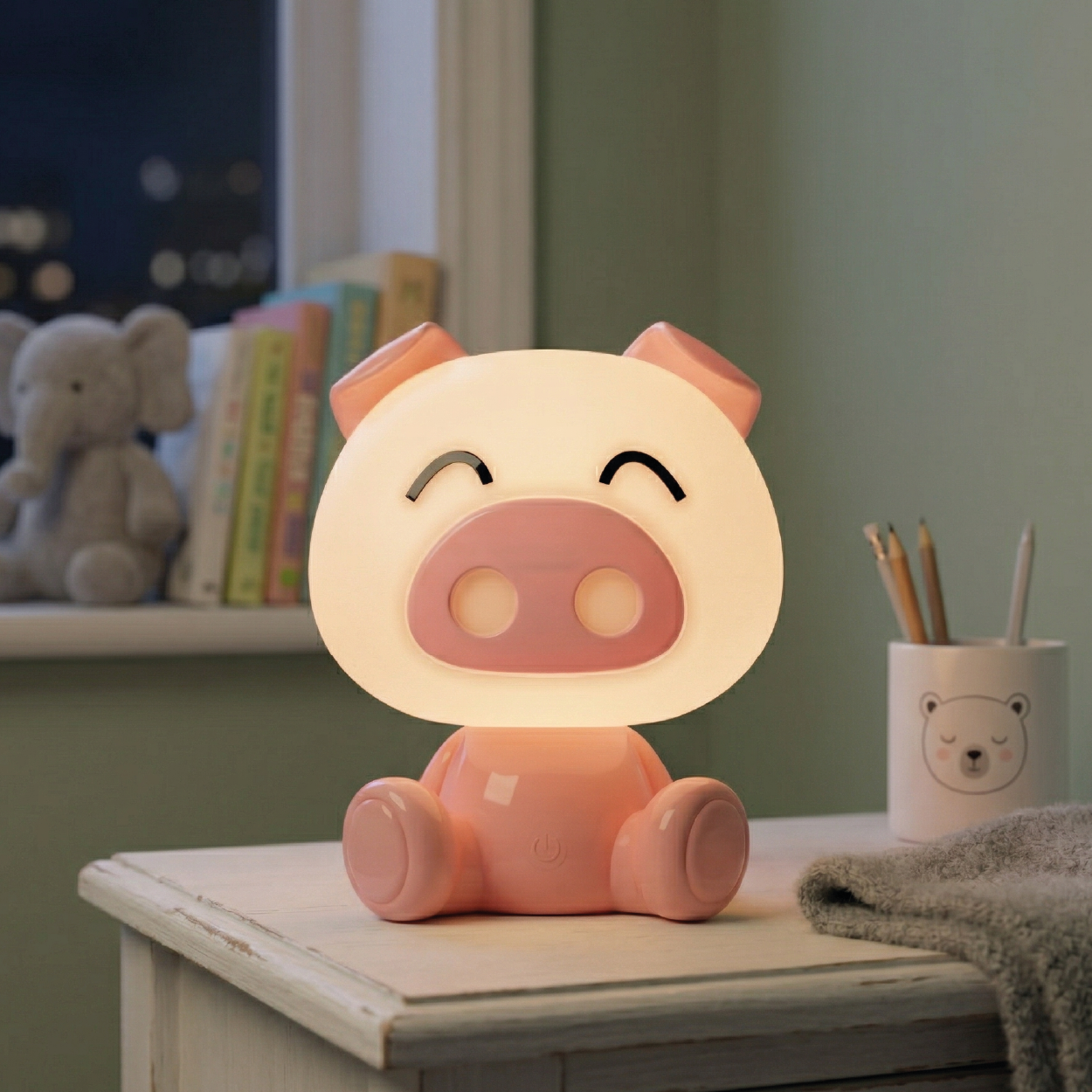 Nachtlamp Kinderkamer Piggy