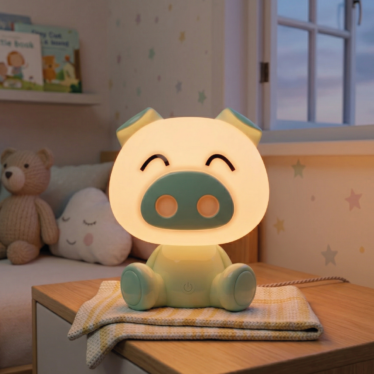 Nachtlamp Kinderkamer Piggy