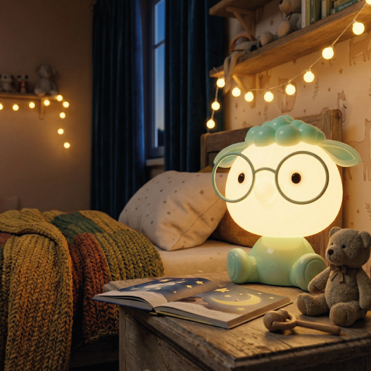 Nachtlamp Kinderkamer Sheepy