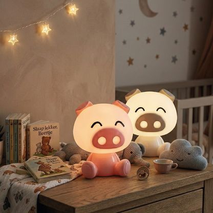 Nachtlamp Kinderkamer Piggy