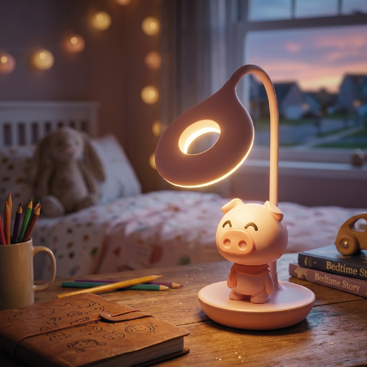 Nachtlamp Kinderkamer Piggy Mini