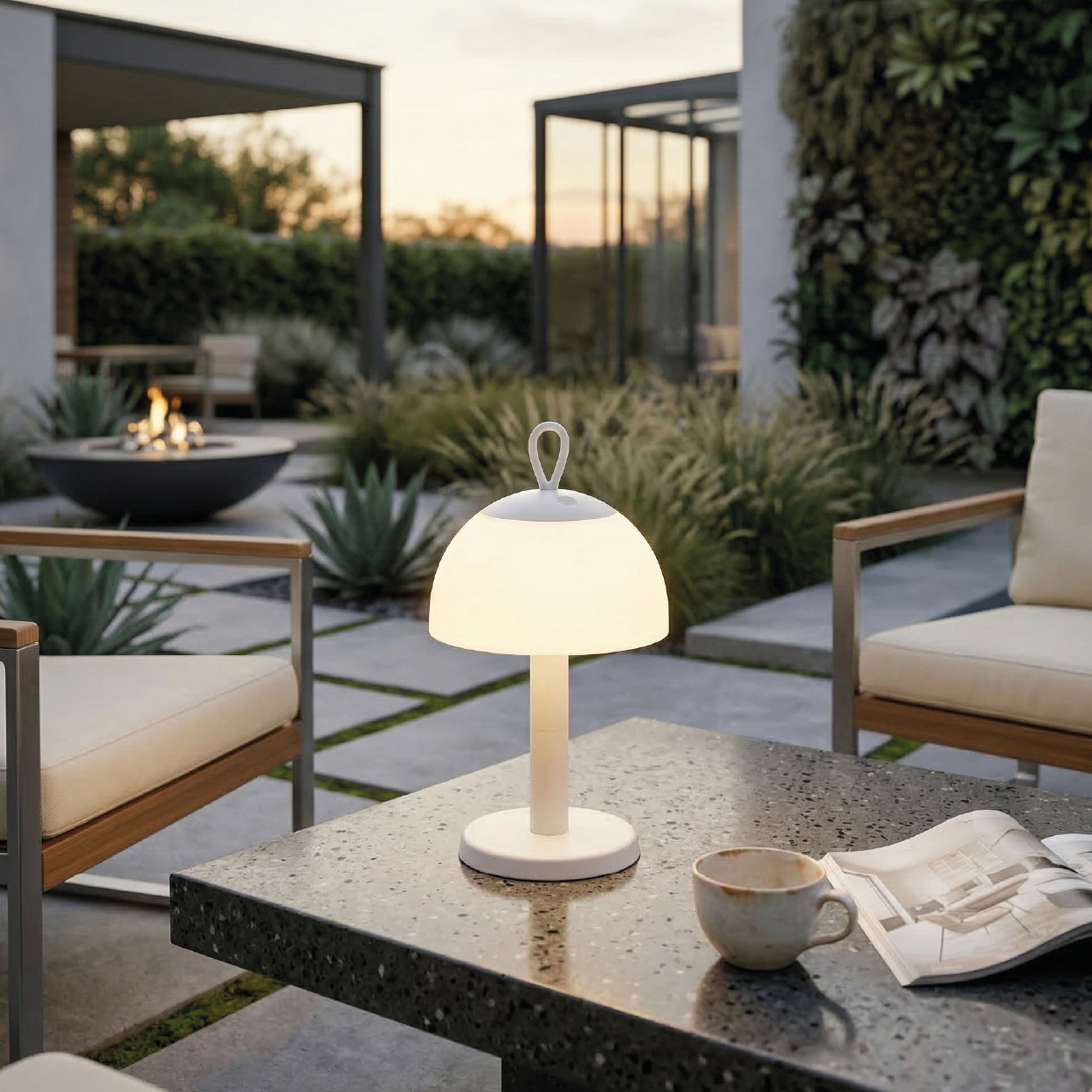 Tischlampe Lesbos 3-in-1
